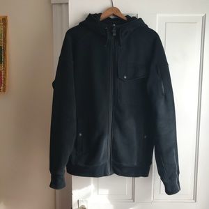 Lulu Lemon Heavy Black Hoodie